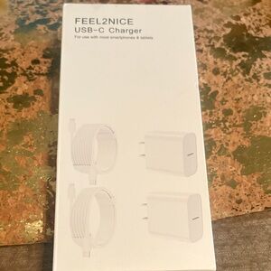 USB-C Charger - White-BOGO item